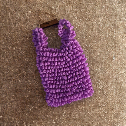 Premium Stretchable Pleated Reusable Eco-Friendly Tote Shopping Bag