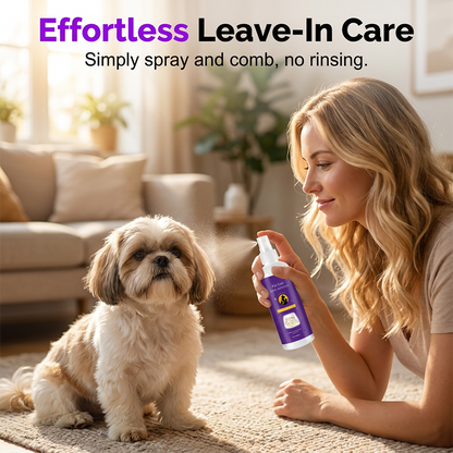 Detangling spray for Pets
