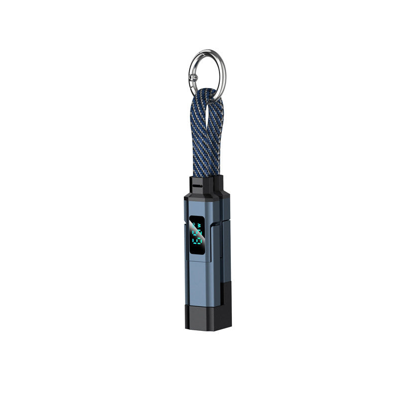 ⚡HOT SALE 50% OFF🔥4-in-1 Digital Display Keychain Charging Cable