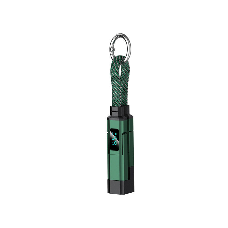 ⚡HOT SALE 50% OFF🔥4-in-1 Digital Display Keychain Charging Cable